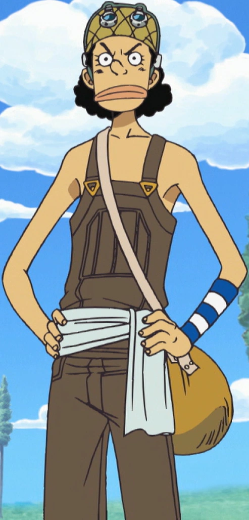 This is a picture of Usopp the brave worior of the sea.